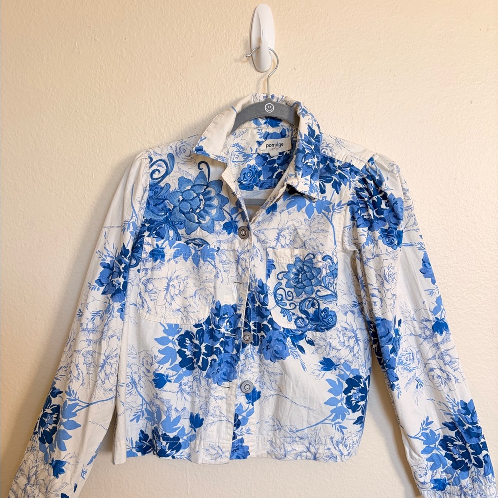 Anthropologie Porridge Ria Printed Shirt XS
